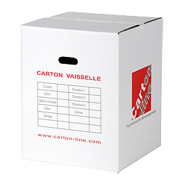 Carton de vaisselle